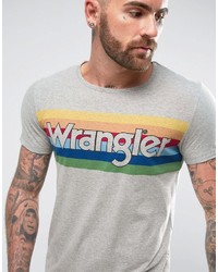 Мужская серая футболка от Wrangler