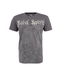 Мужская серая футболка от Rebel Spirit