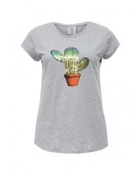 Женская серая футболка от Rinascimento