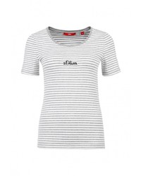 Женская серая футболка от s.Oliver