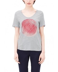 Женская серая футболка от s.Oliver