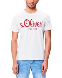 Мужская серая футболка от s.Oliver