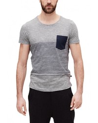 Мужская серая футболка от s.Oliver Denim