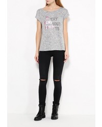 Женская серая футболка от Savage