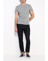 Мужская серая футболка от Sisley