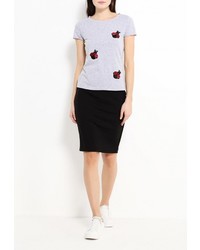 Женская серая футболка от SK House