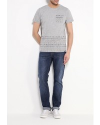 Мужская серая футболка от SPRINGFIELD