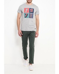 Мужская серая футболка от SPRINGFIELD