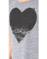 Женская серая футболка от Sundry