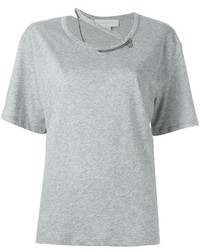 Женская серая футболка от Stella McCartney