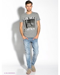 Мужская серая футболка от Strellson