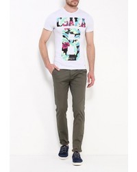 Мужская серая футболка от Superdry