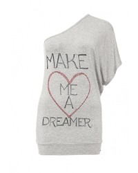 Женская серая футболка от Sweet Years