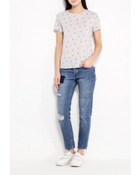 Женская серая футболка от Sweewe