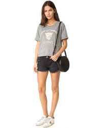 Женская серая футболка от Current/Elliott