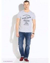 Мужская серая футболка от Tom Farr