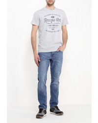 Мужская серая футболка от Tom Tailor