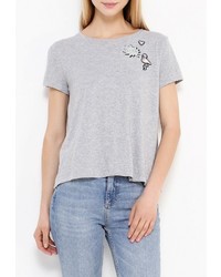 Женская серая футболка от Tom Tailor Denim