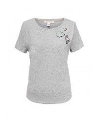 Женская серая футболка от Tom Tailor Denim