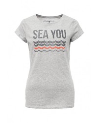 Женская серая футболка от Tom Tailor Denim