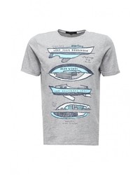 Мужская серая футболка от Top Secret