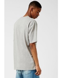 Мужская серая футболка от Topman