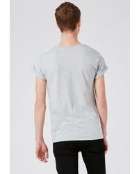 Мужская серая футболка от Topman