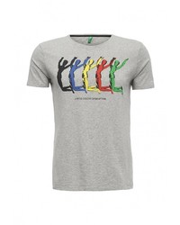 Мужская серая футболка от United Colors of Benetton