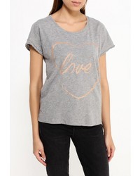 Женская серая футболка от Vero Moda