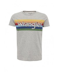 Мужская серая футболка от Wrangler