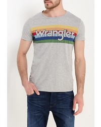 Мужская серая футболка от Wrangler
