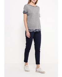 Женская серая футболка от Wrangler