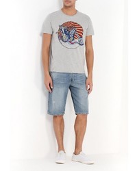 Мужская серая футболка от Wrangler