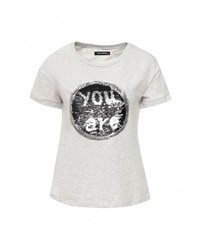 Женская серая футболка от Zeza