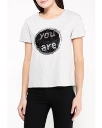 Женская серая футболка от Zeza