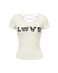 Женская серая футболка от Zeza