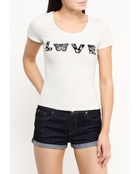 Женская серая футболка от Zeza