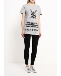 Женская серая футболка от Zeza