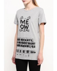 Женская серая футболка от Zeza