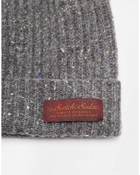 Мужская серая шапка от Scotch & Soda