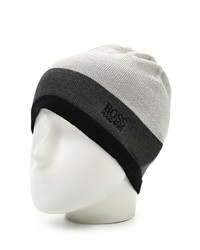 Мужская серая шапка от Boss Green