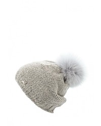 Женская серая шапка от CAPO