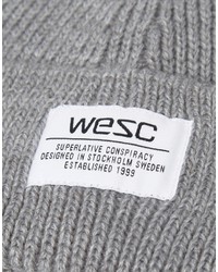 Мужская серая шапка от Wesc