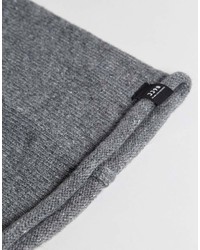 Мужская серая шапка от Jack and Jones