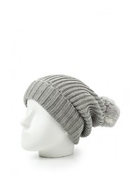 Женская серая шапка от LOST INK