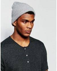 Мужская серая шапка от Reclaimed Vintage