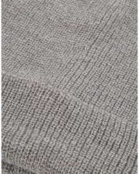 Мужская серая шапка от Reclaimed Vintage