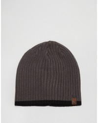 Мужская серая шапка от Timberland