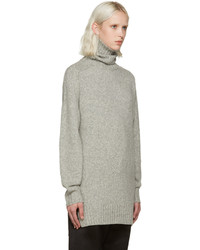 Женская серая шерстяная водолазка от Isabel Marant