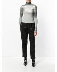 Женская серая шерстяная водолазка от Nude